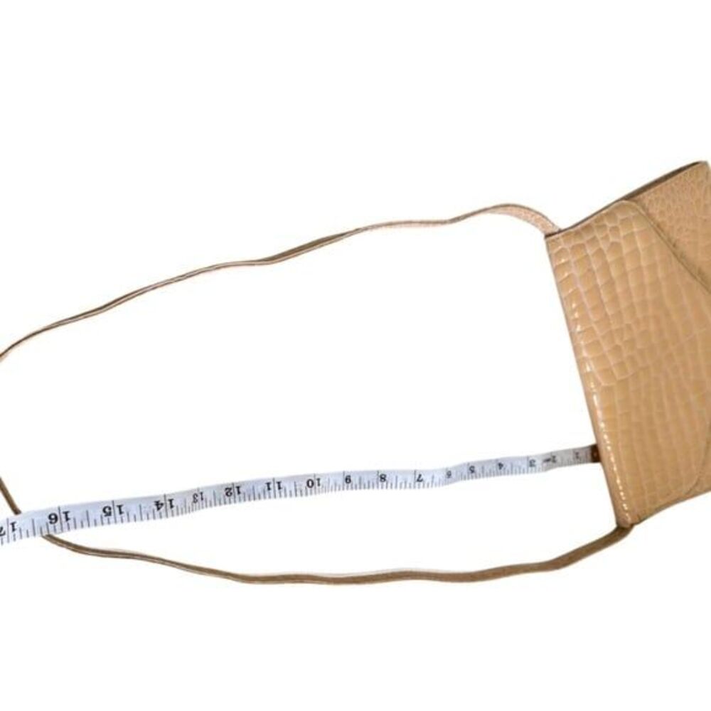 Crocodile skin genuine leather clutch bag,vintage bag perfect bag company - Picture 8 of 12